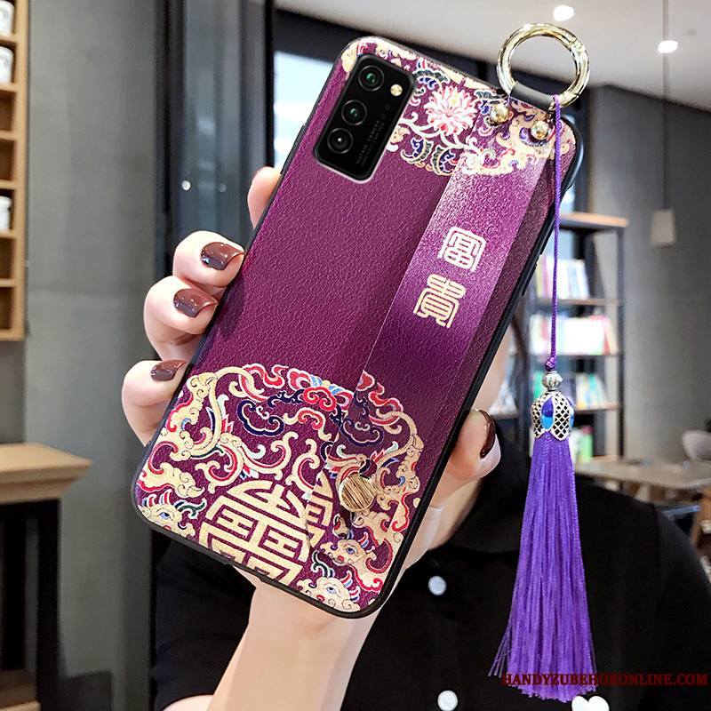 Honor View30 Pro Ornements Suspendus Personnalité Étui Coque De Téléphone Nouveau Style Chinois Incassable