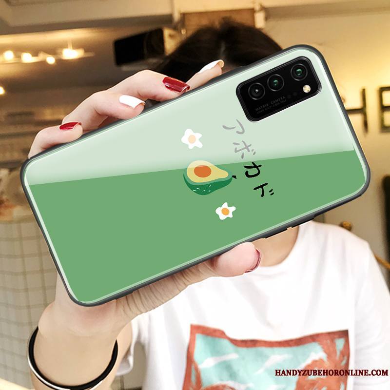 Honor View30 Pro Tout Compris Étui Incassable Charmant Verre Coque De Téléphone Marque De Tendance