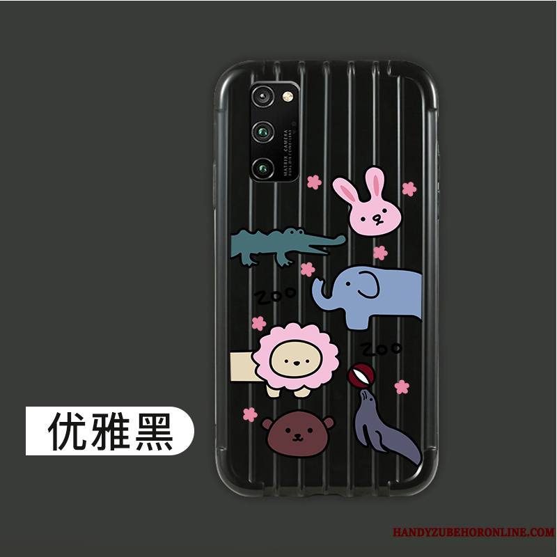 Honor View30 Protection Coque De Téléphone Nouveau Dessin Animé Étui Net Rouge Vert