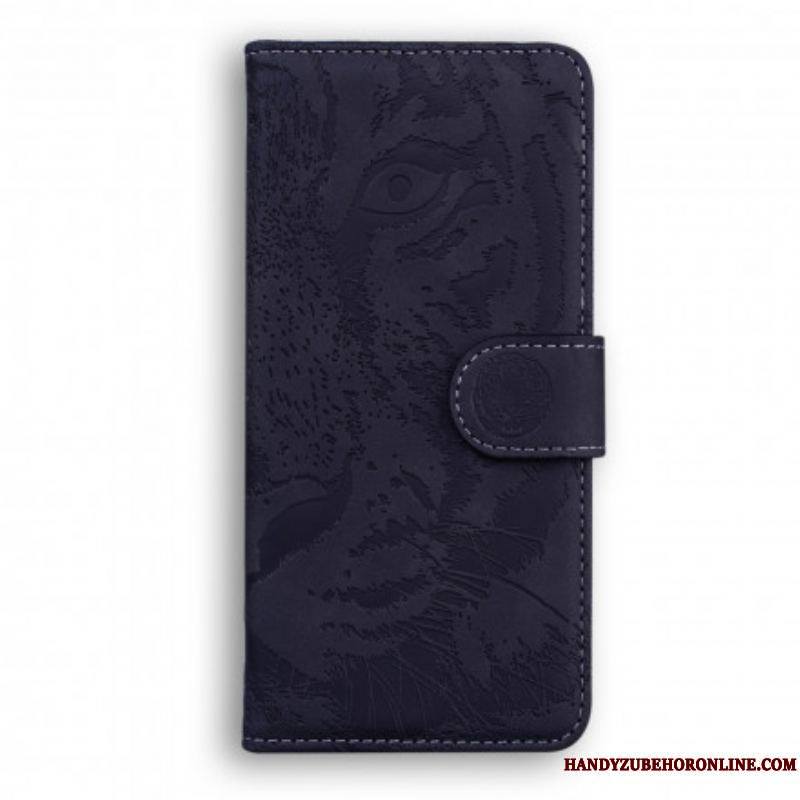 Housse Huawei P50 Pro Empreinte Face de Tigre