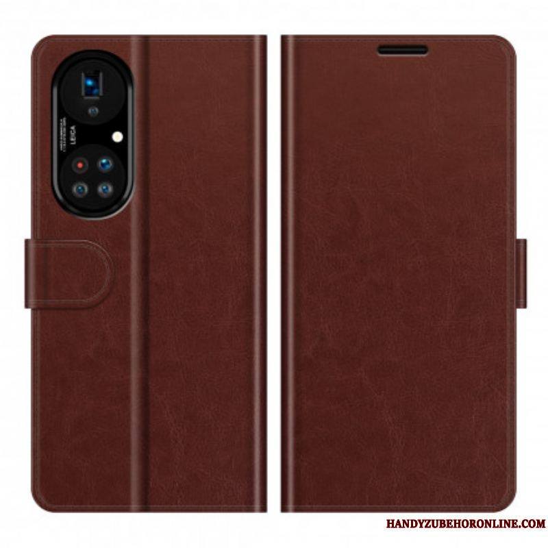 Housse Huawei P50 Pro Style Cuir Design