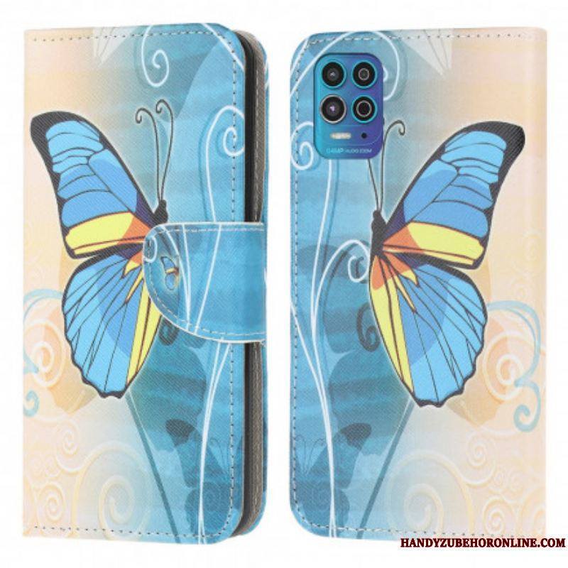 Housse Moto G100 Butterflies