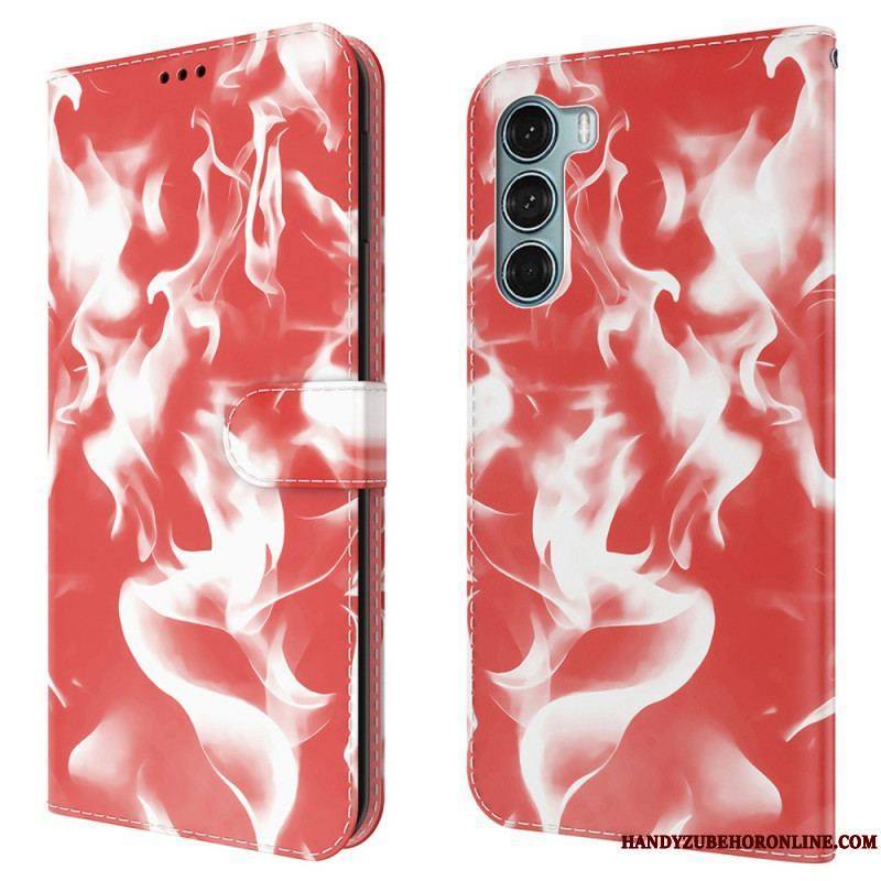 Housse Moto G200 5G Motif Abstrait