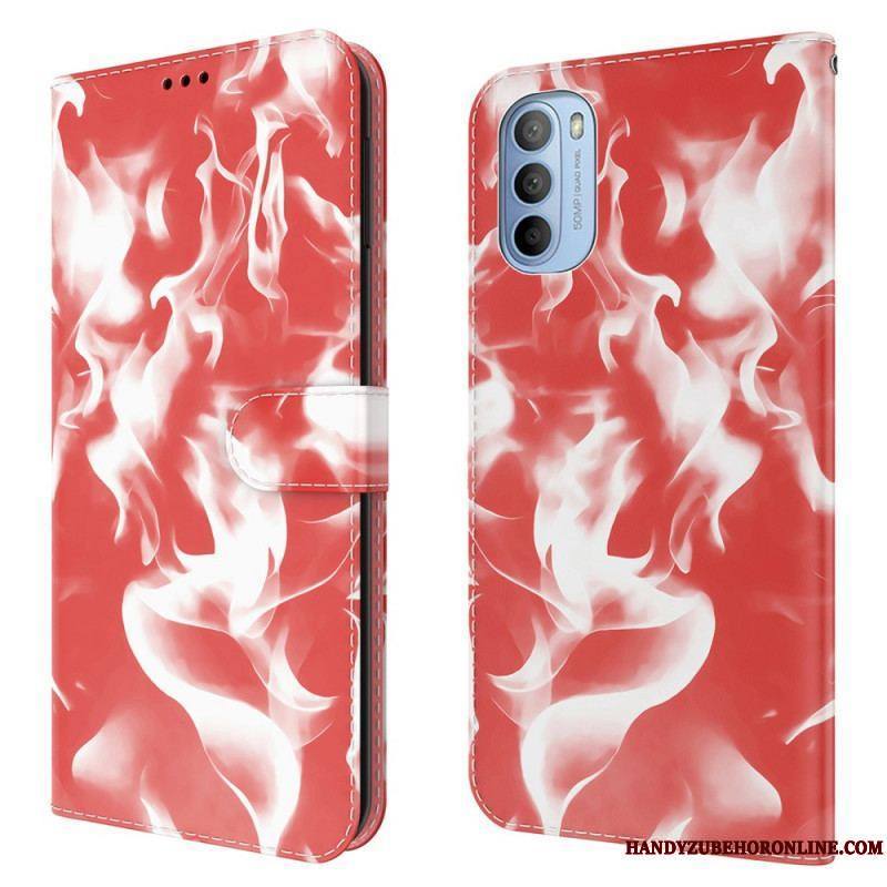 Housse Moto G41 / G31 Motif Abstrait