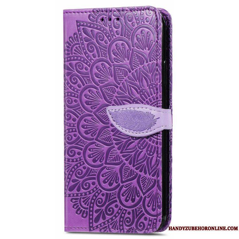 Housse Motorola Edge 20 Feuilles Tribales