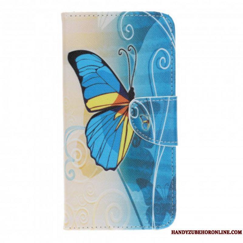 Housse Motorola Edge 20 Lite Butterflies