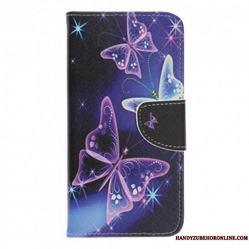 Housse Motorola Edge 20 Lite Butterflies