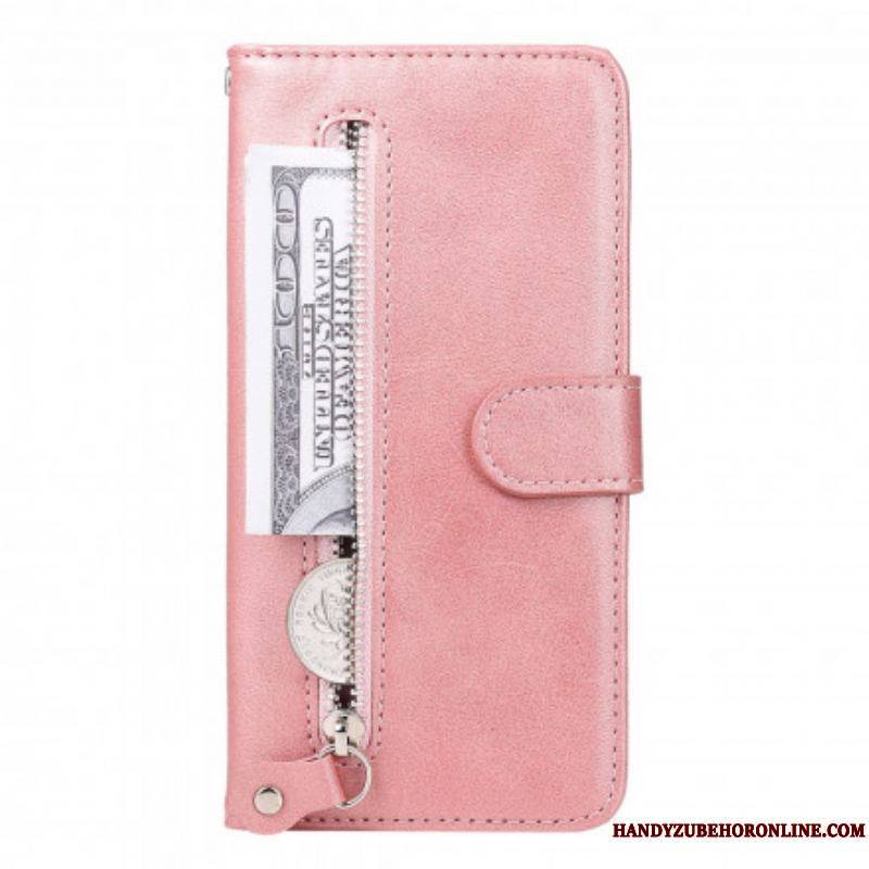 Housse Motorola Edge 20 Lite Vintage Porte-Monnaie
