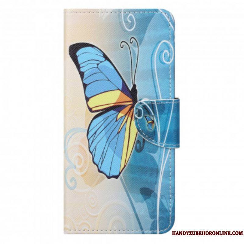 Housse Motorola Edge 20 Pro Butterflies