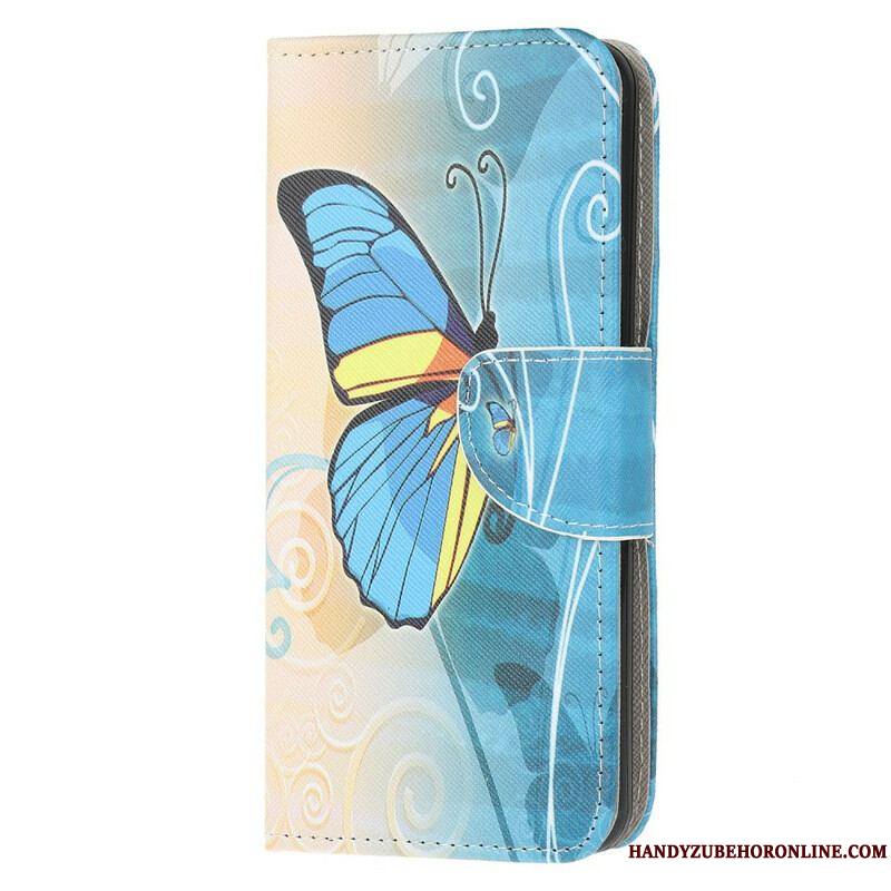 Housse Samsung Galaxy A12 / M12 Butterflies