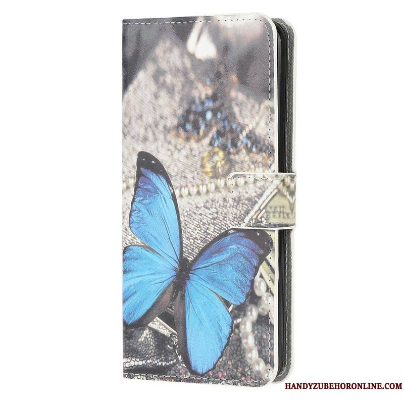 Housse Samsung Galaxy A12 / M12 Papillon Royal