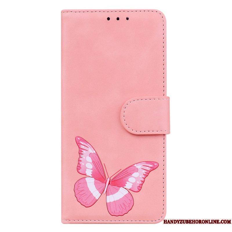 Housse Samsung Galaxy A14 5G / A14 Design Papillon