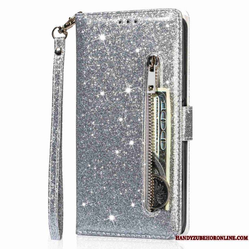 Housse Samsung Galaxy A14 5G / A14 Style Paillettes à Paillettes