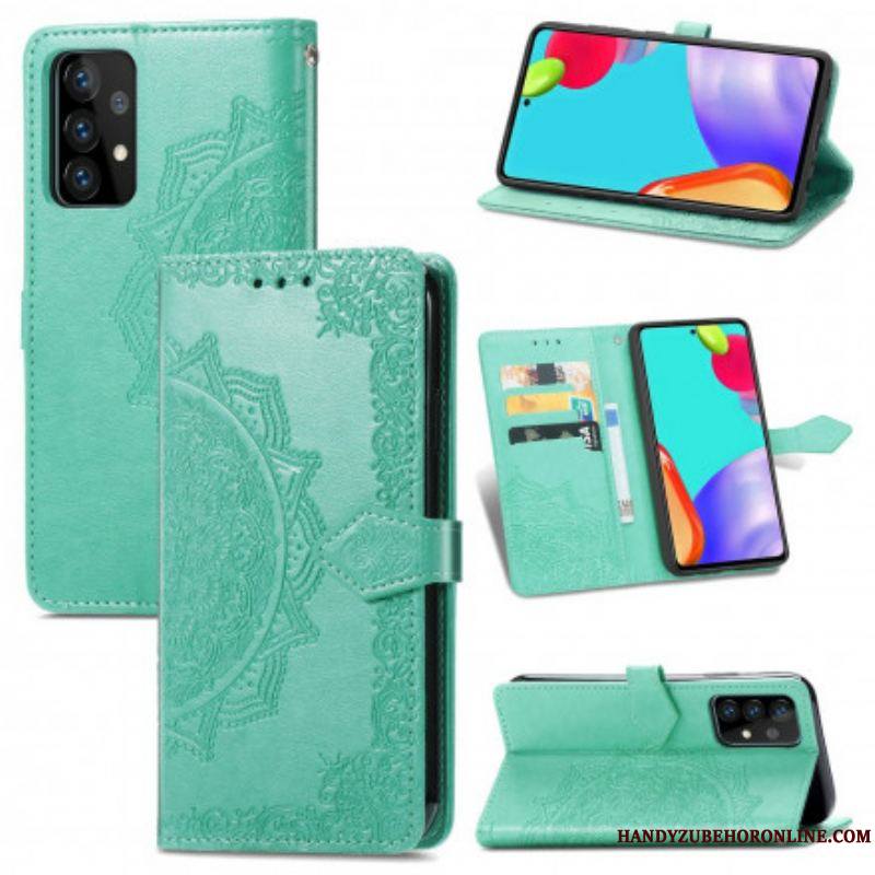 Housse Samsung Galaxy A52 4G / A52 5G / A52s 5G Mandala Moyen Age