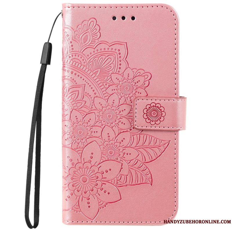 Housse Samsung Galaxy A53 5G Mandala de Fleurs