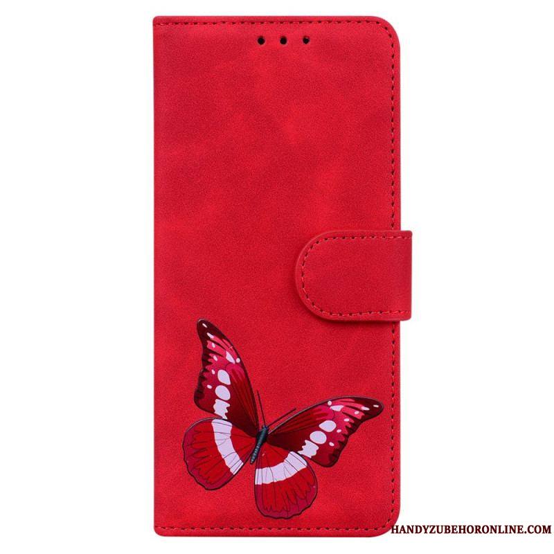 Housse Samsung Galaxy A53 5G Skin-Touch Papillon