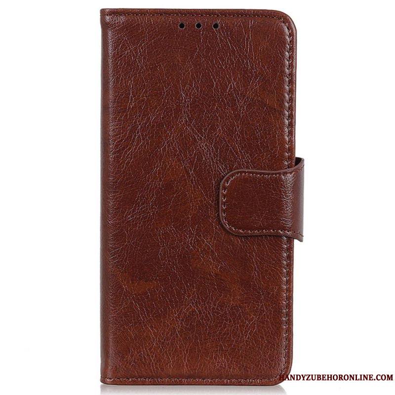 Housse Samsung Galaxy M13 Cuir Nappa Véritable