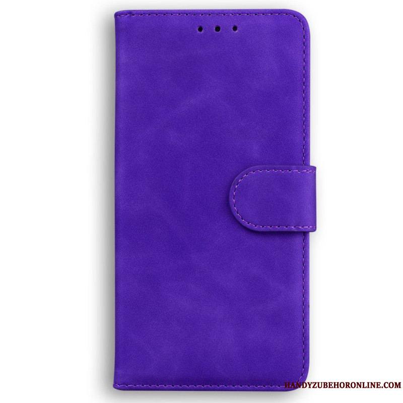 Housse Samsung Galaxy M13 Effet Cuir Couture