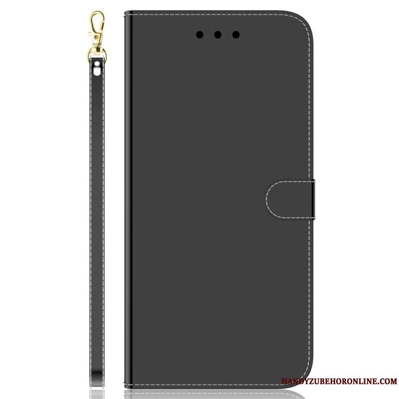 Housse Samsung Galaxy M13 Miroir et Lanière