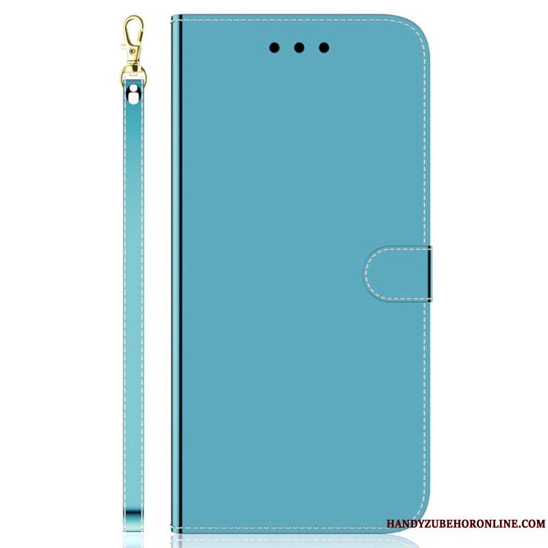 Housse Samsung Galaxy M13 Miroir et Lanière