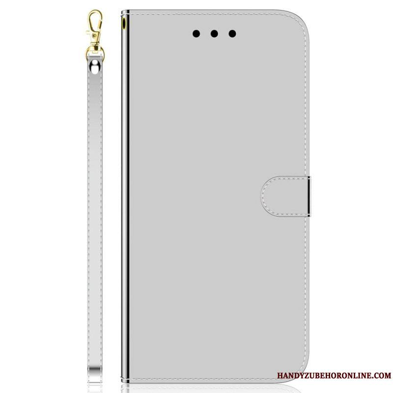 Housse Samsung Galaxy M13 Miroir et Lanière