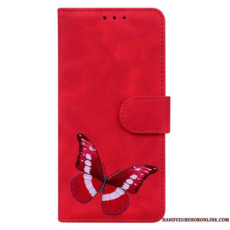 Housse Samsung Galaxy M13 Papillon