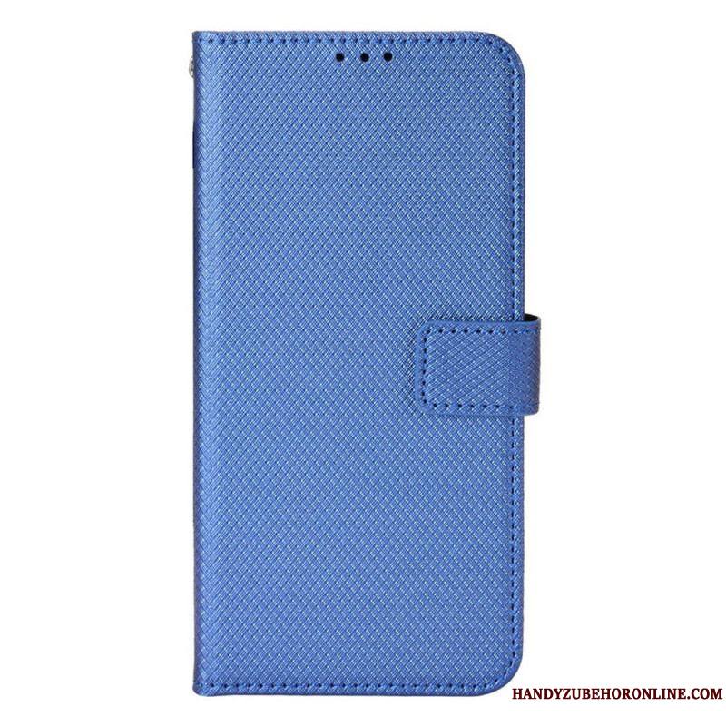 Housse Samsung Galaxy M23 5G Motif Texturé avec Lanière