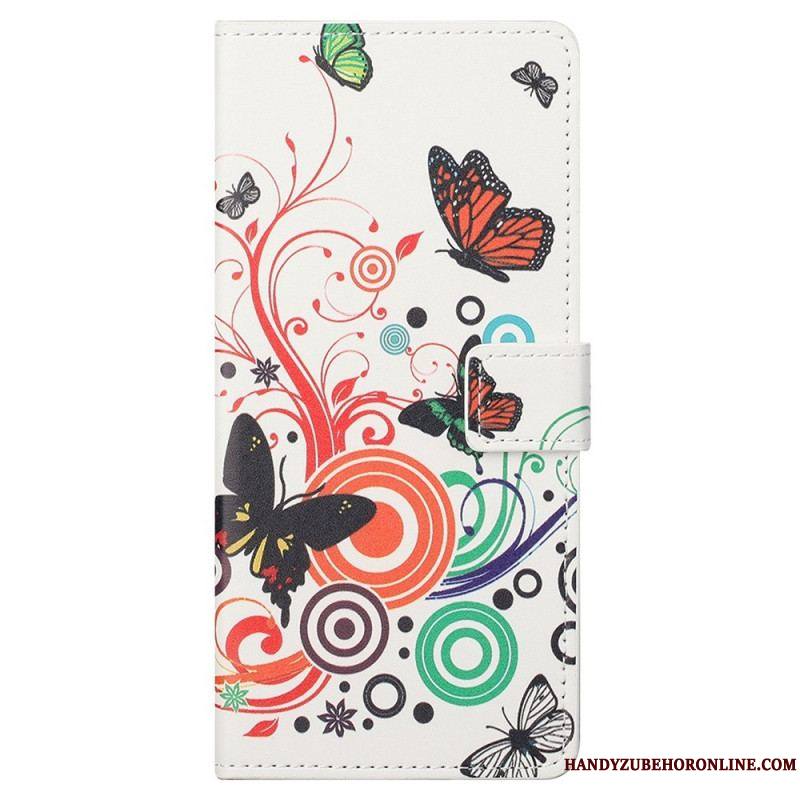 Housse Samsung Galaxy M23 5G Papillons Papillons