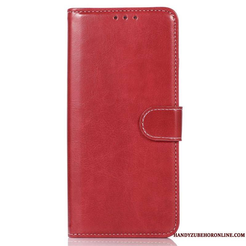 Housse Samsung Galaxy M23 5G Style Cuir Coutures