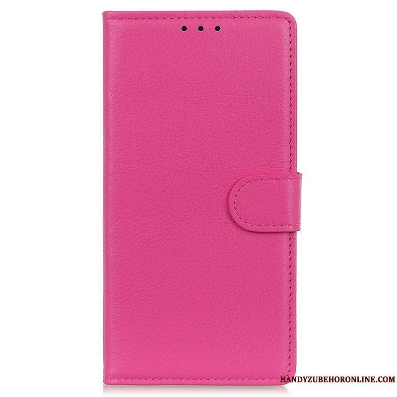 Housse Samsung Galaxy M23 5G Style Cuir Traditionnel