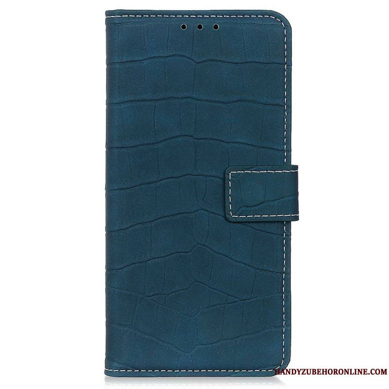 Housse Samsung Galaxy M23 5G Style Peau de Crocodile