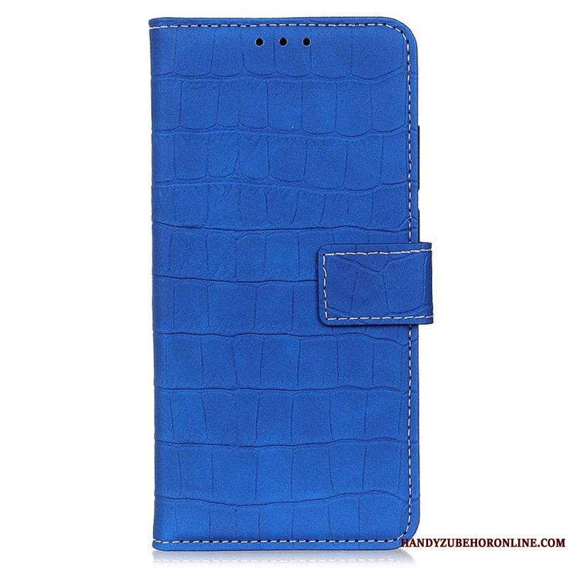 Housse Samsung Galaxy M23 5G Style Peau de Crocodile