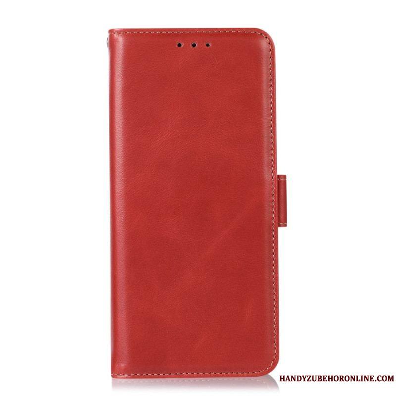 Housse Samsung Galaxy M23 5G Véritable Cuir Fonction RFID