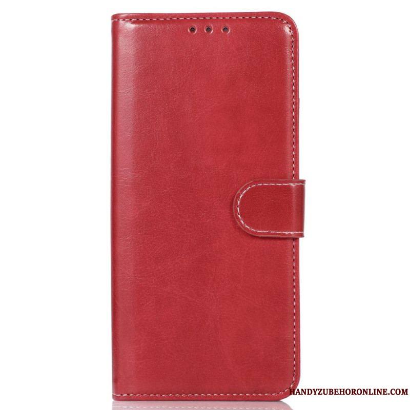 Housse Samsung Galaxy M33 5G Style Cuir et Coutures