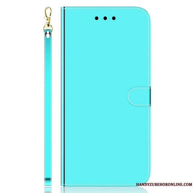Housse Samsung Galaxy M53 5G Miroir et Lanière