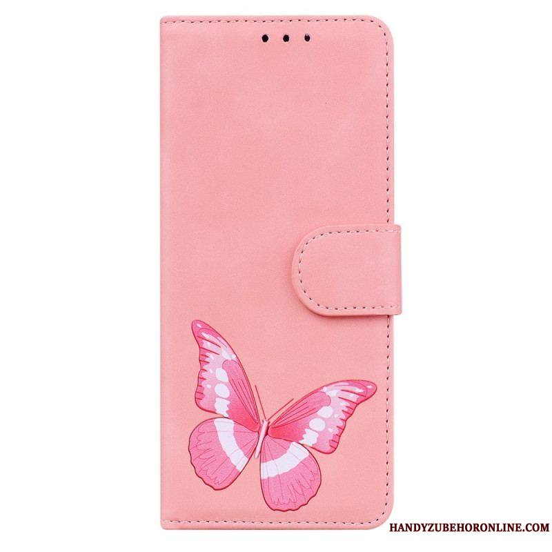 Housse Samsung Galaxy M53 5G Papillon