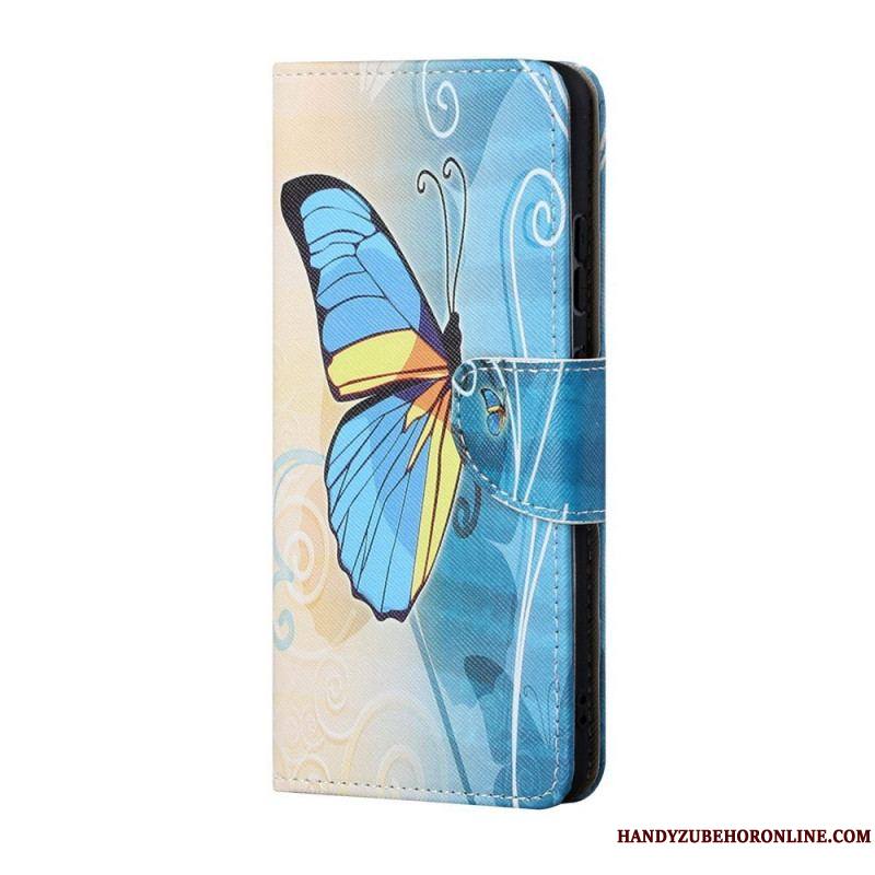 Housse Samsung Galaxy M53 5G Papillons Colorés