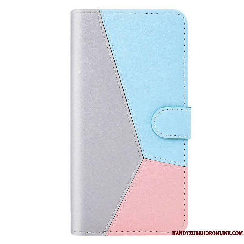 Housse Samsung Galaxy S20 FE Style Cuir Tricolore