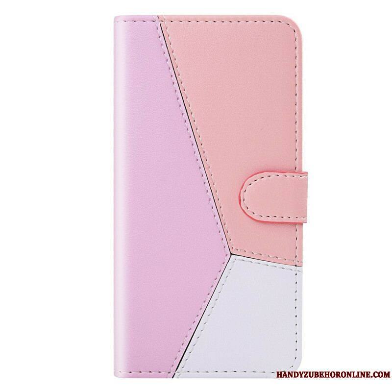 Housse Samsung Galaxy S20 FE Style Cuir Tricolore