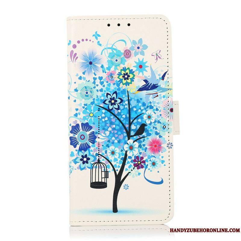 Housse Samsung Galaxy S21 FE Arbre Fleuri