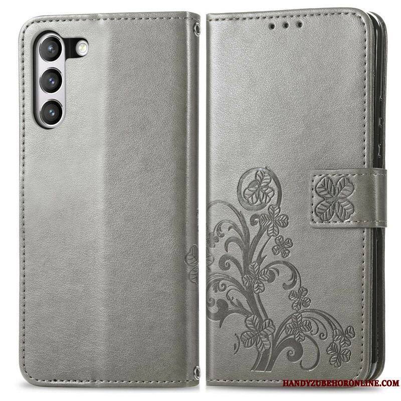 Housse Samsung Galaxy S21 FE Fleurs Abstraites