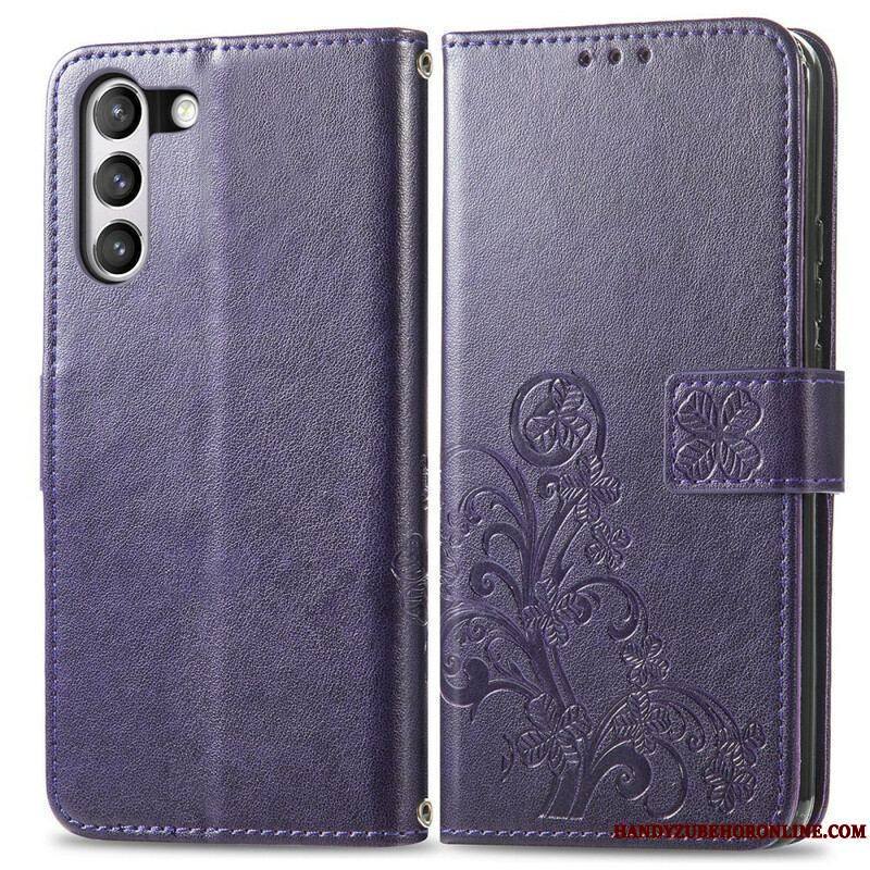 Housse Samsung Galaxy S21 FE Fleurs Abstraites