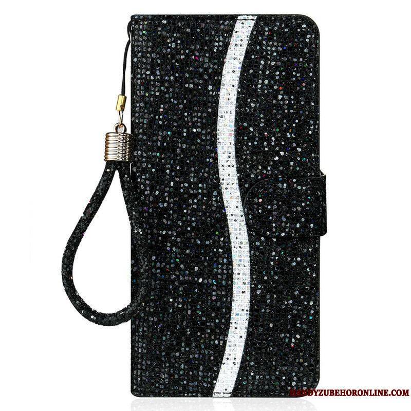 Housse Samsung Galaxy S21 FE Paillettes S Design