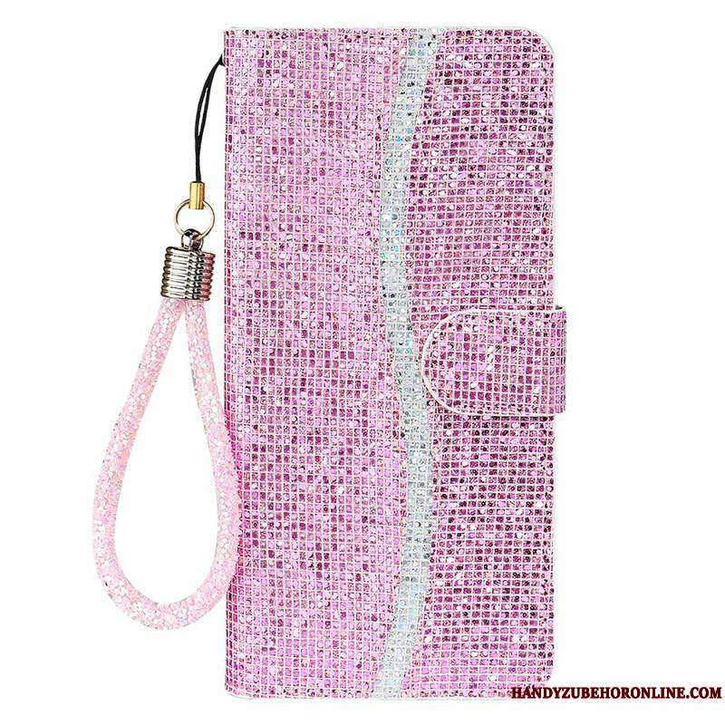 Housse Samsung Galaxy S21 FE Paillettes S Design