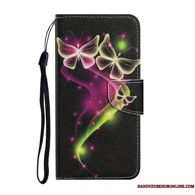 Housse Samsung Galaxy S21 FE Papillons Magiques