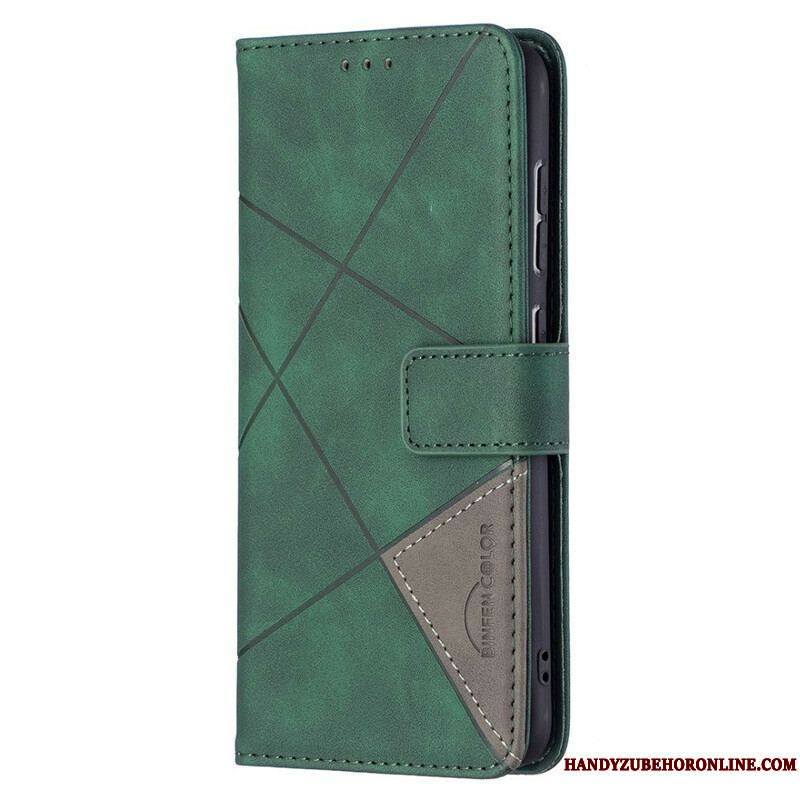 Housse Samsung Galaxy S21 FE Triangles Binfen Color