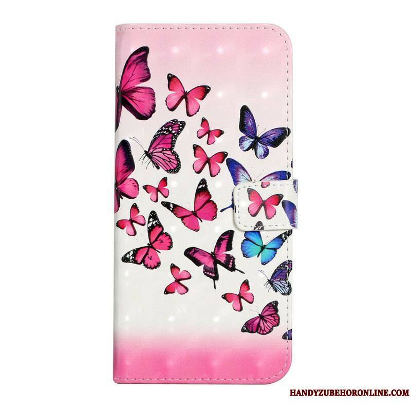 Housse Samsung Galaxy S21 FE Vol de Papillons