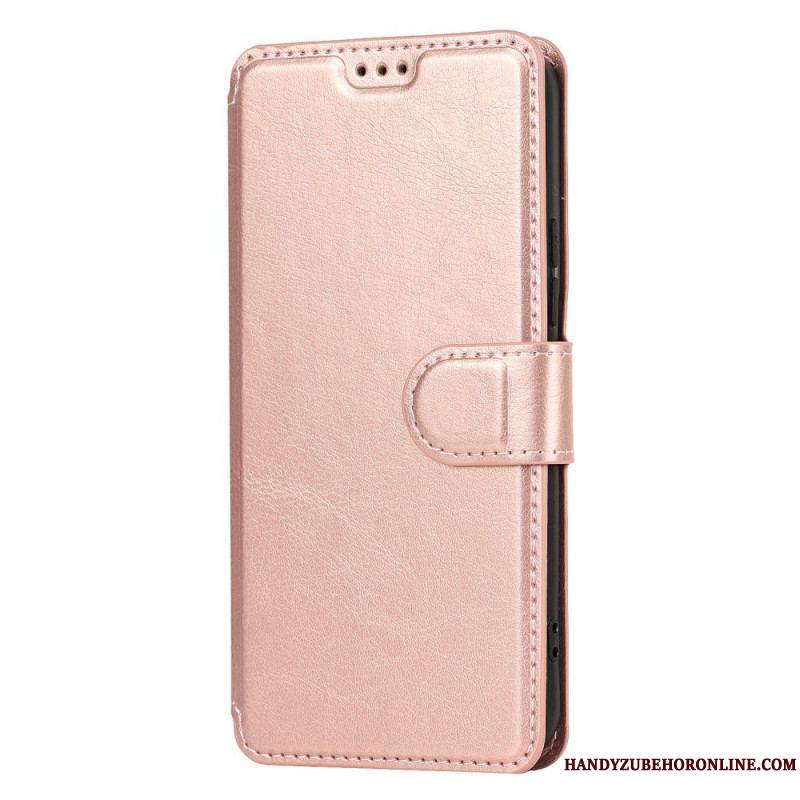 Housse Samsung Galaxy S22 5G Effet Cuir Vintage Mat