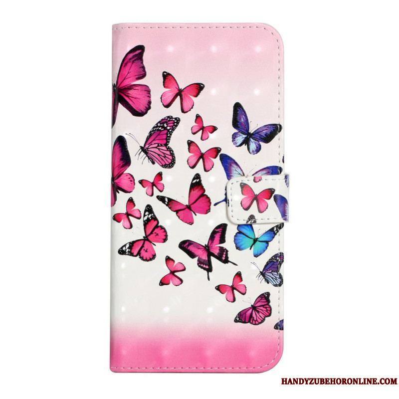 Housse Samsung Galaxy S22 5G Vol de Papillons