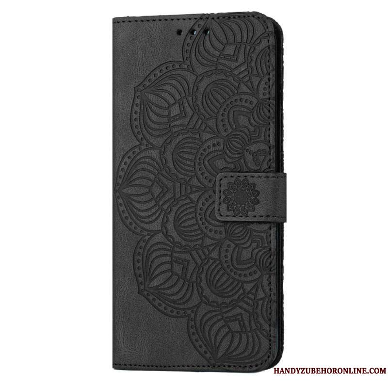 Housse Samsung Galaxy S23 5G Mandala à Lanière